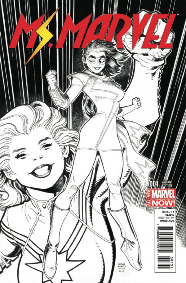 Ms Marvel #1 (Art Adams Sketch Var)