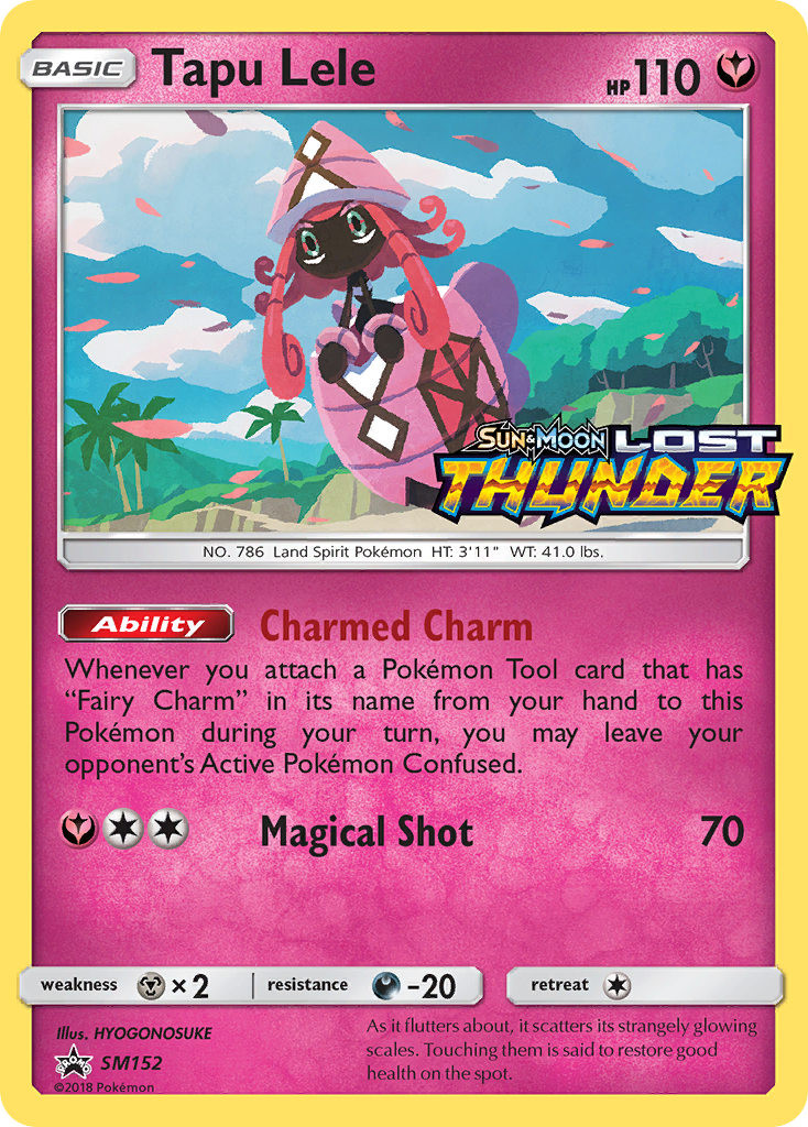 Tapu Lele (SM152) - SM Black Star Promos Pokémon Card