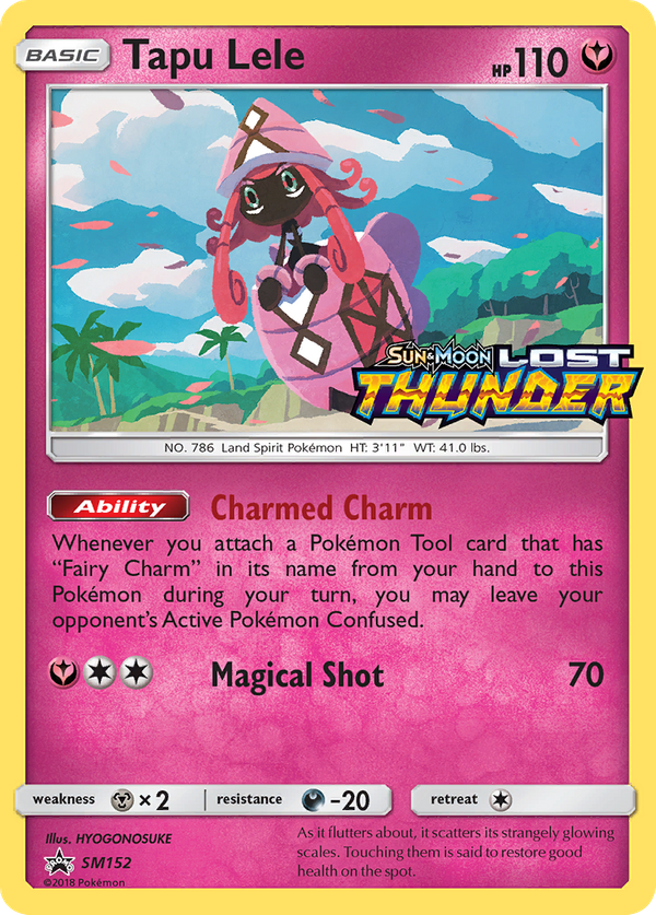 Tapu Lele (SM152) - SM Black Star Promos