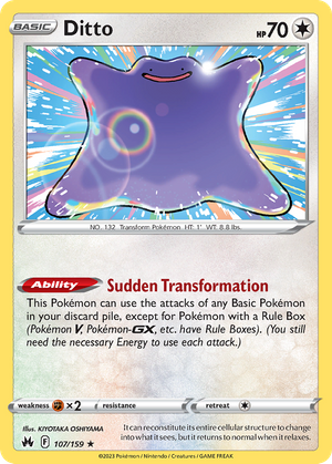 Ditto (107/159) - Crown Zenith