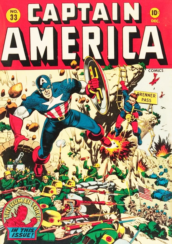 Captain America Comics #33 Comic