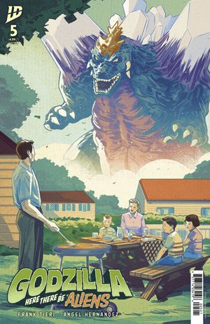 Godzilla: Here There Be Aliens #5 (Variant B Hernandez)