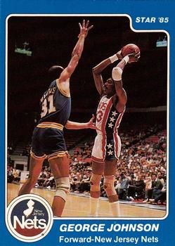 George T. Johnson 1984 Star #92 Sports Card