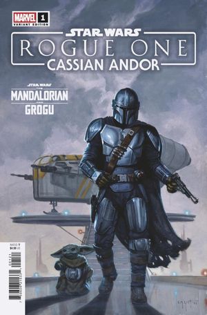 Star Wars: Rogue One – Cassian Andor #1 (E.M.Gist Mandalorian & Grogu Variant)