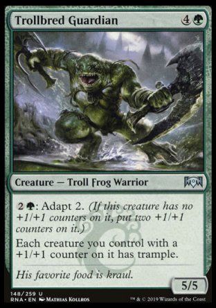 Trollbred Guardian (Ravnica Allegiance) Trading Card