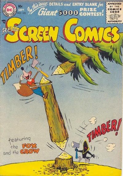 Real Screen Comics #102 Comic