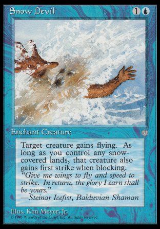 Snow Devil (Ice Age) Trading Card