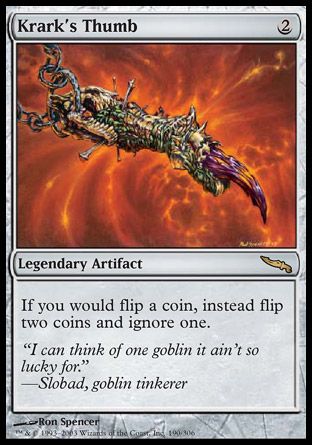 Krark's Thumb (Mirrodin) Trading Card