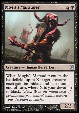 Mogis's Marauder (Theros) Trading Card