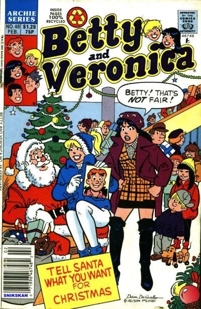 Betty and Veronica #48 Comic