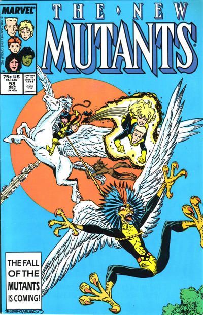 New Mutants #58 Comic