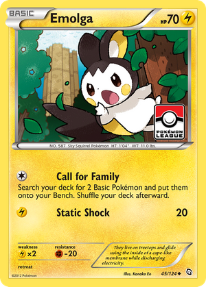 Emolga (45/124) - Dragons Exalted