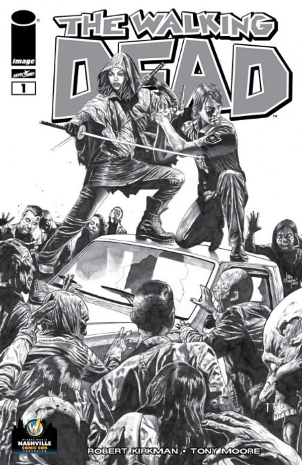 The Walking Dead #1 (WW Nashville Sketch Edition)