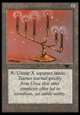 Candelabra of Tawnos (Antiquities) Trading Card