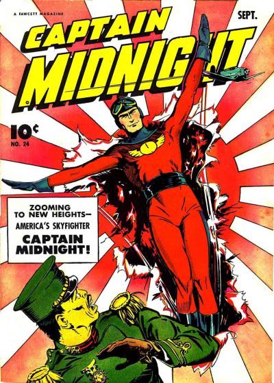Captain Midnight #24 Comic