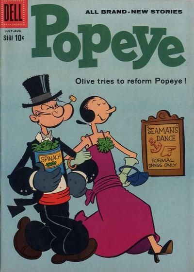 Popeye #54 Comic