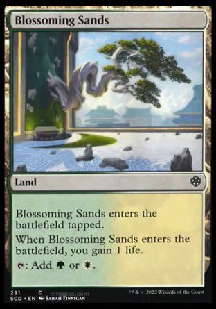Blossoming Sands (Starter Commander Decks) Trading Card