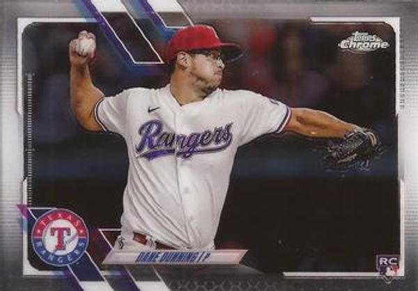 Dane Dunning 2021 Topps Chrome Update Baseball #USC9