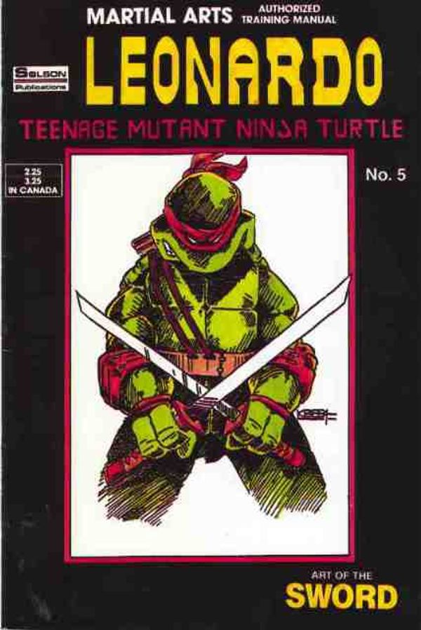  Teenage Mutant Ninja Turtles Training Manual #5