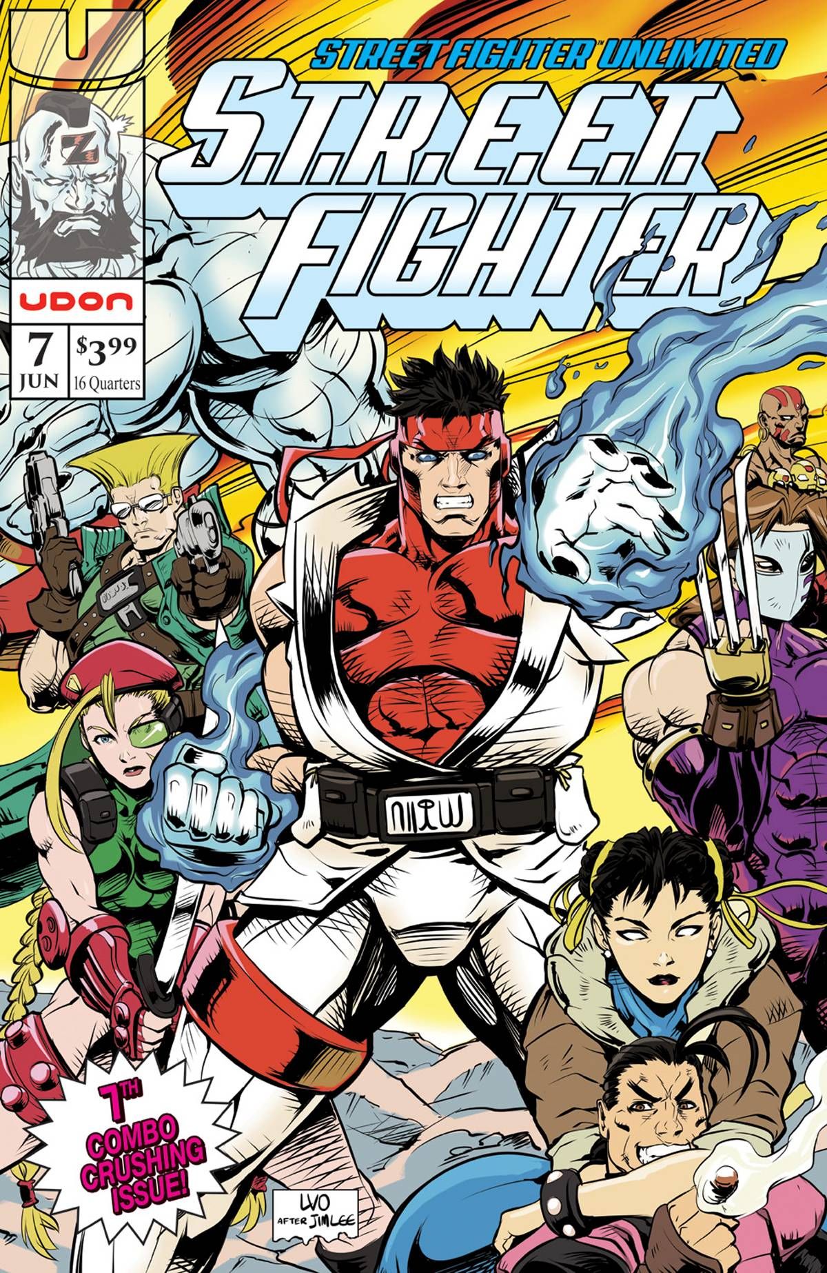 Street Fighter Unlimited Comic