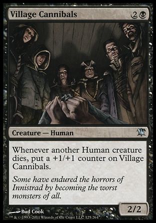 Village Cannibals (Innistrad) Trading Card