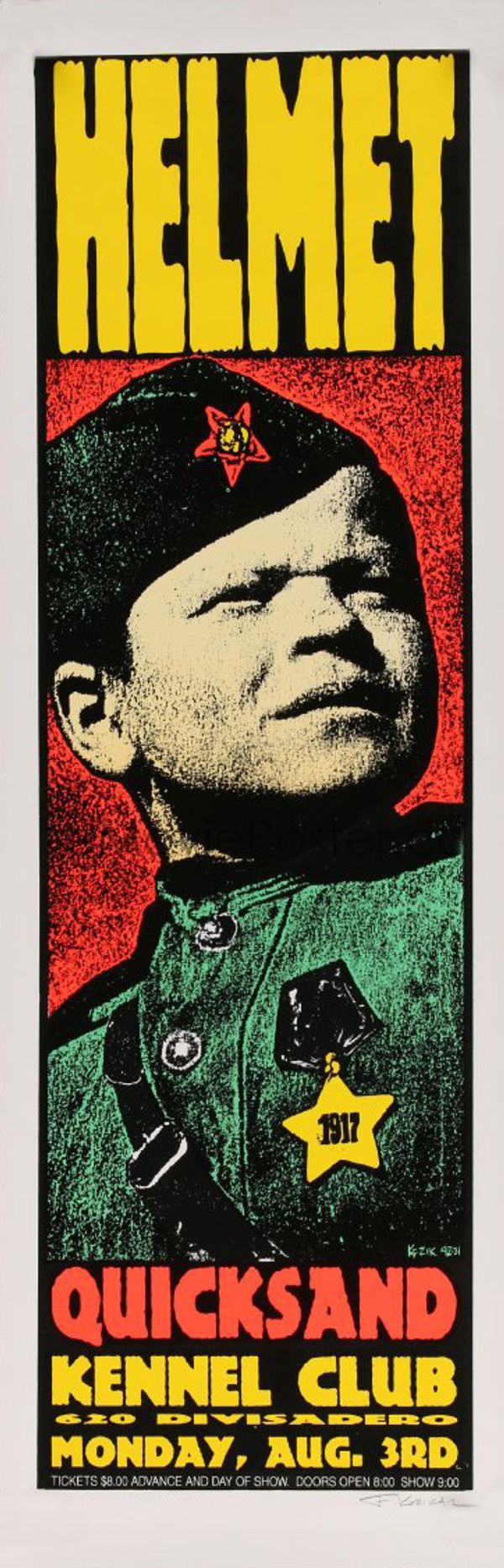 Helmet & Quicksand Kennel Club 1992 Value GoCollect (helmetquicksand