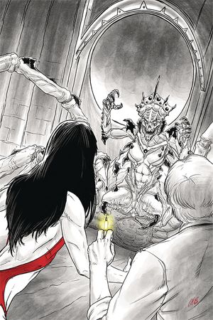 Vampirella Vs Reanimator #4 (25 Copy Shepherd Virgin Cover)