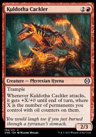 Kuldotha Cackler (Phyrexia: All Will Be One) Trading Card