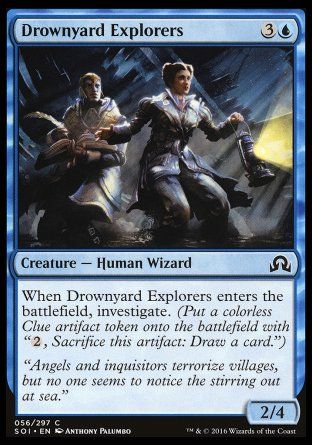 Drownyard Explorers (Shadows over Innistrad) Trading Card