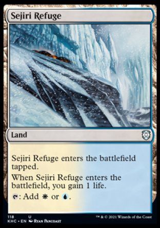 Sejiri Refuge (Kaldheim Commander Decks) Trading Card