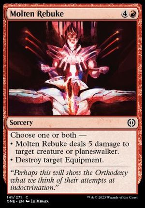 Molten Rebuke (Phyrexia: All Will Be One)