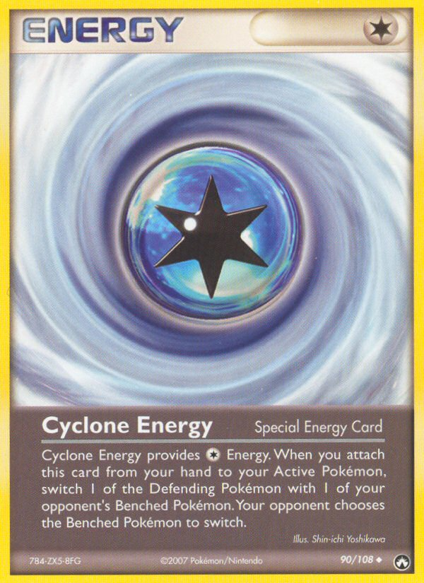 Cyclone Energy (90/108) - Power Keepers Pokémon Card