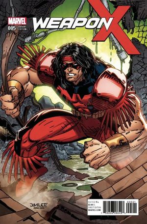 Weapon X #5 (X-men Card Variant)