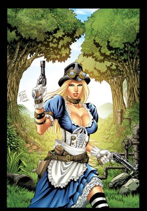 Grimm Fairy Tales Steampunk: Alice in Wonderland #1