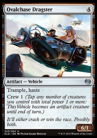 Ovalchase Dragster (Kaladesh) Trading Card