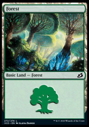 Forest (Ikoria Lair of Behemoths) Trading Card