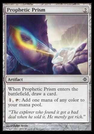 Prophetic Prism (Rise of the Eldrazi) Trading Card