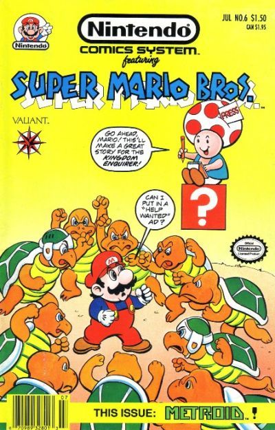 Nintendo Comics System #6 Comic