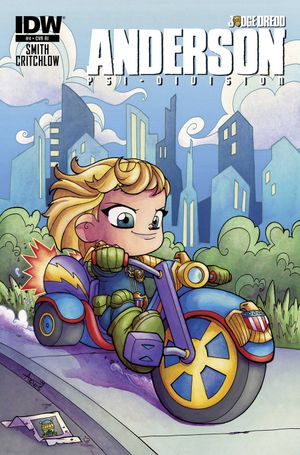 Judge Dredd Anderson Psi Division #4 (10 Copy Cover)