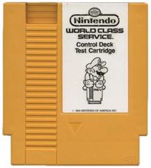 Control Deck Test Cartridge [Yellow]