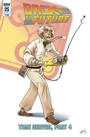 Back To The Future #25 (Cover B Montell)