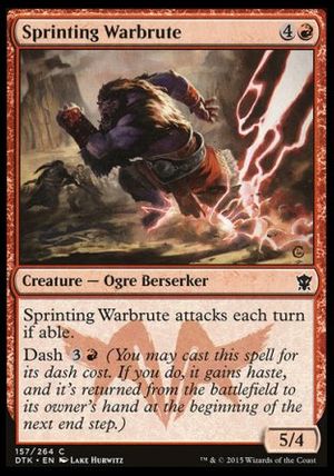 Sprinting Warbrute (Dragons of Tarkir)