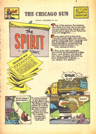 Spirit Section #12/29/1946 Comic