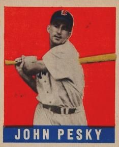 John Pesky 1948 Leaf #121 Sports Card