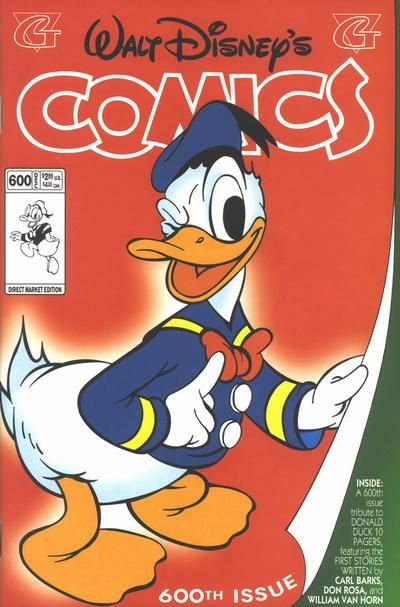 Walt Disney's Comics and Stories #600 Comic