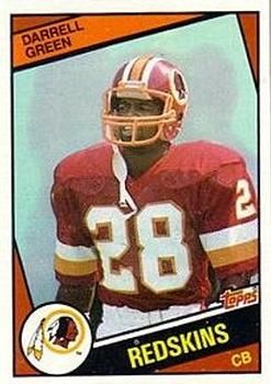 Darrell Green 1984 Topps #380 Sports Card