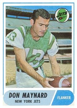 1967 Philadelphia Football Card #190: Charley Taylor