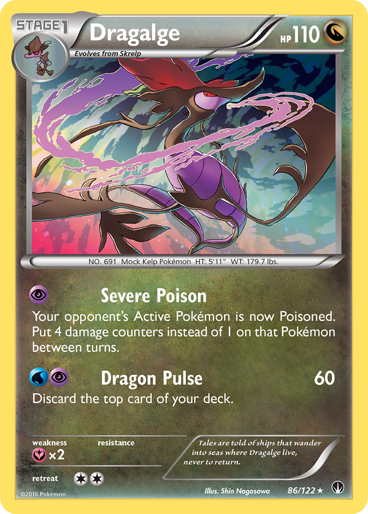 Dragalge (86/122) - BREAKpoint Pokémon Card