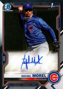 Rafael Morel 2021 Bowman Chrome - Prospect Autographs Baseball #CPA-RM Sports Card