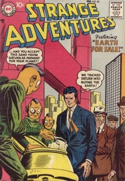 Strange Adventures #89 Comic